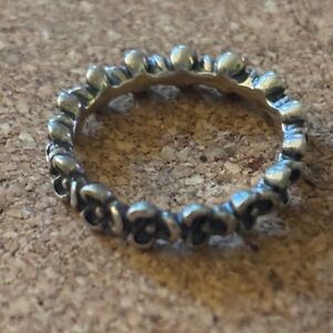 Pandora Wanda’s Garden Sterling Floral Band 7